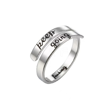 201 Stainless Steel Finger Rings FS-WGA0219-03-1