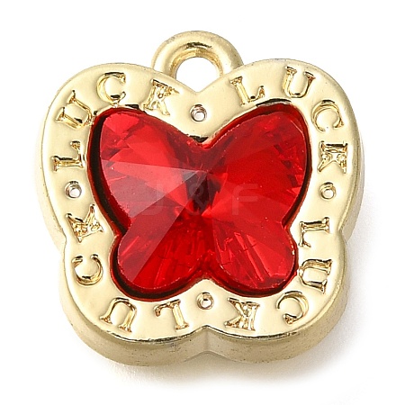 Rack Plating Alloy Pendants PALLOY-M055-02G-04-1