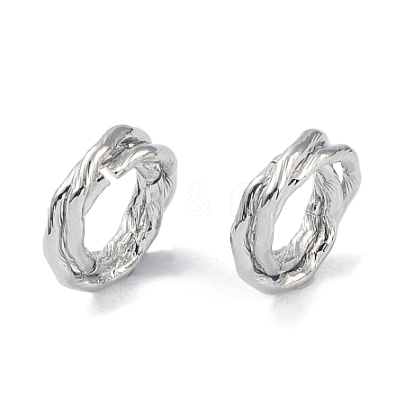 Brass Linking Rings KK-B087-02P-1