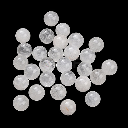 Natural Quartz Crystal Sphere Beads G-H359-02L-8mm-01-1