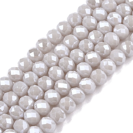 Electroplate Glass Beads Strands LS-EGLA-A044-P4mm-A19-1