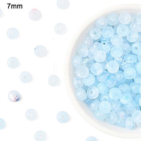 377Pcs 50G Transparent Acrylic Beads OACR-YW0003-77C-1