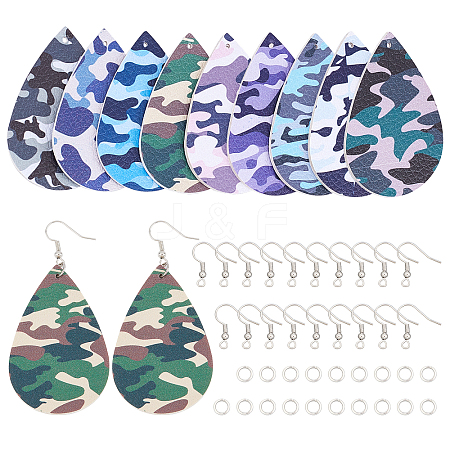 DIY Dangle Earring Making Kits DIY-FH0002-63-1