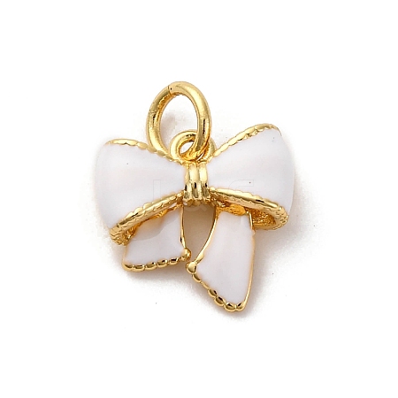 Brass Enamel Charms KK-Q098-27G-A-1