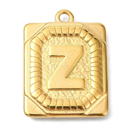 Ion Plating(IP) 304 Stainless Steel Pendants STAS-U033-01G-Z-1