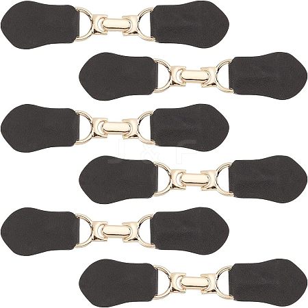 Fingerinspire 6 Sets Imitation Leather Toggle Buckle AJEW-FG0001-56-1