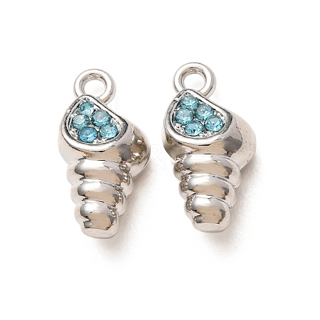 Alloy Rhinestone Pendants RB-CBAA597-01P-04-1