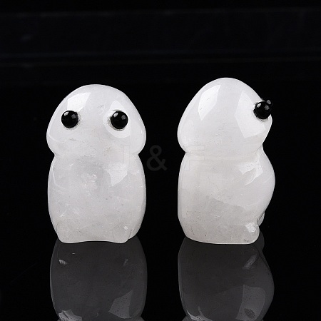 Natural Quartz Crystal Monster Figurines DJEW-N003-01J-1