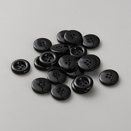 Resin Buttons BUTT-WH20005-03A-1