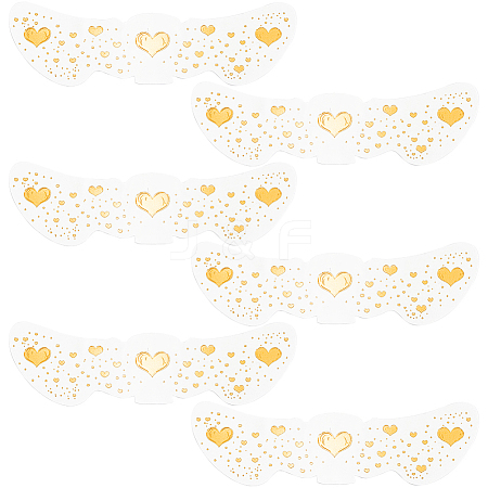 10Pcs Transfer Sticker Proof Removable Temporary Tattoos Stickers DIY-SP0003-65A-06-1
