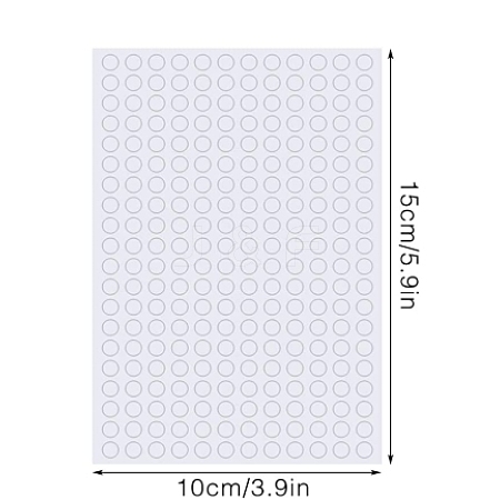 Sponge Foam Double Sided Adhesive Paper DIY-WH0209-97B-1