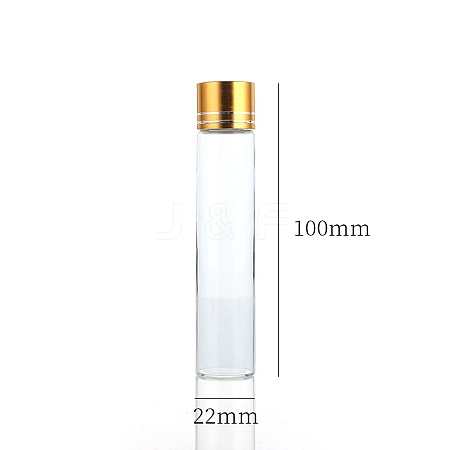 Clear Glass Bottles Bead Containers CON-WH0085-77H-02-1