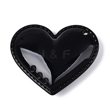 Opaque Acrylic Pendants SACR-T017-46F-1