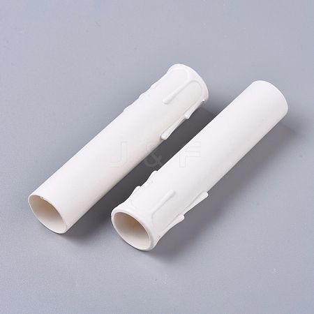 Plastic Candle Light Socket Covers DIY-WH0158-38A-1