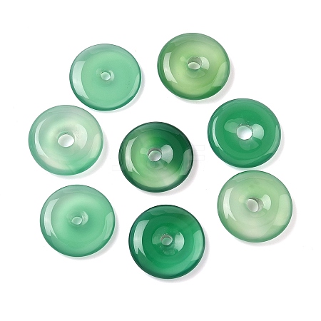 Natural Agate Pendants G-L646-09A-01-1