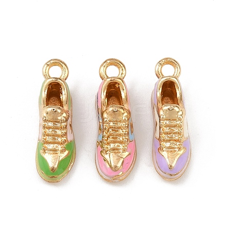 Alloy Enamel Pendants FIND-Z106-04G-1