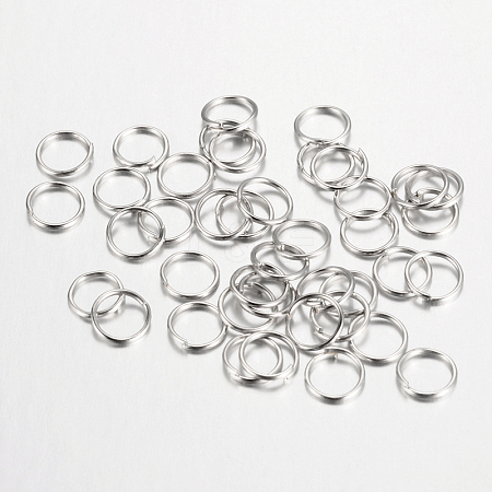 Iron Open Jump Rings LS-IFIN-A018-4mm-P-NF-1
