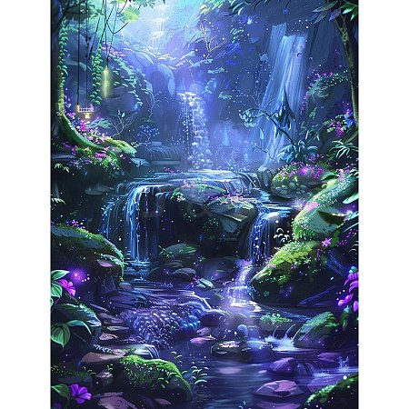 Waterfall DIY Diamond Painting Kit PW-WG5C7D9-01-1