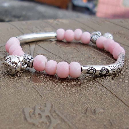 Lotus Seed Charm Bracelets EX9960-3-1