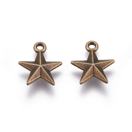 Tibetan Style Alloy Pendants TIBE-ZN61909-AB-FF-1