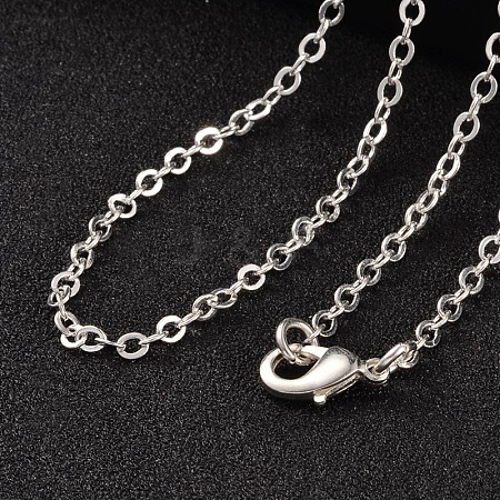 Brass Cable Chains Necklaces NJEW-JN01468-03-1