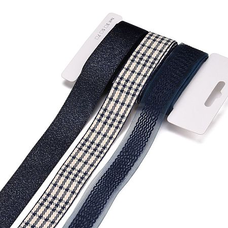 9 Yards 3 Styles Polyester Ribbon SRIB-A014-F02-1