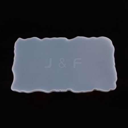 Rectangle Fruit Tray Silicone Molds AJEW-WH0022-03B-1