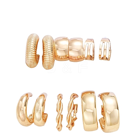 Alloy Hoop Earring Sets PW-WG5C126-01-1