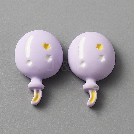 Opaque Resin Cabochons RESI-WH0029-19-1