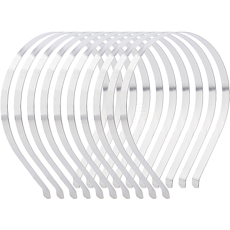 Iron Hair Band Findings OHAR-WH0011-78C-1