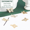 100Pcs Brass Pendants KK-DC0001-42-4