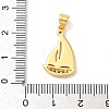 Brass Enamel Pendants KK-H534-05G-01-3