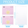 100Pcs Rectangle Polypropylene Cellophane Bags CDIS-TA0001-34C-4
