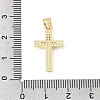 Easter Brass Micro Pave Clear Cubic Zirconia Pendants KK-E799-05F-G-3