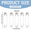 400Pcs Iron Safety Pins TOOL-TA0001-16-3