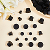 50Pcs 5 Styles Silicone Hole Plugs AJEW-GF0011-62C-3