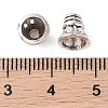 Tibetan Style Alloy Bead Cone FIND-C060-031A-AS-3