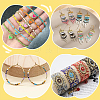 90G 9 Colors Baking Paint Glass Seed Beads FIND-YW0008-74-6