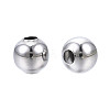 Round 304 Stainless Steel Beads STAS-TAC0004-5mm-P-3