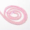 Natural Rose Quartz Beads Strands G-N0195-04-2mm-2