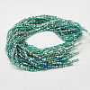 Electroplate Glass Beads Strands X-EGLA-D018-4x4mm-53-2