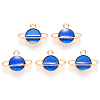 Alloy Enamel Pendants ENAM-S121-078B-2