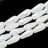 Electroplate Glass Beads Strands EGLA-Q099-A01-1