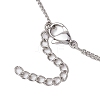 304 Stainless Steel Curb Chain Macrame Pouch Necklace Making NJEW-JN05072-01-6