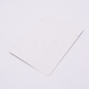 Paper Jewelry Set Display Cards DIY-WH0209-61-2