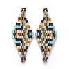 MIYUKI & TOHO Handmade Japanese Seed Beads Links SEED-E004-M02-1