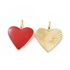 Brass Enamel Pendants LS-KK-P204-14G-B-2