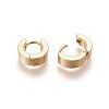 304 Stainless Steel Huggie Hoop Earrings EJEW-O087-09E-2