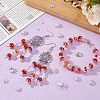 675Pcs 9 Styles Iron Bead Caps IFIN-GA0001-68-4