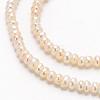 Grade A Natural Cultured Freshwater Pearl Beads Strands PEAR-L003-A-03-3